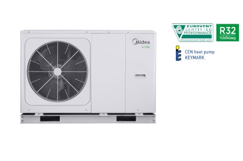 Midea MHC-V16W/D2RN8-BER90 monoblokkos M-Thermal (R32, 16 kW, 3 fázis, fűtőbetét 9 kW)