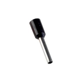 Szigetelt Érvéghüvely 1,5mm2 10mm Fekete 59026