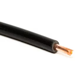 H07V-U 1.5BK MCu 1x1,5 mm2 tömör kábel Fekete