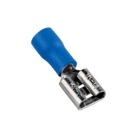 Szigetelt csúszóhüvely. 1.5-2.5mm2, kék,25mm 59004