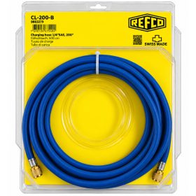   REFCO CL-200-B 500cm 1/4" SAE-B 9883279 (kék) Szervíztömlő