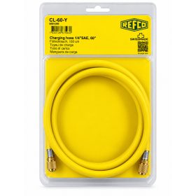   REFCO CL-60-Y Szervíztömlő 150cm 1/4" SAE-Y (Sárga) 9881269