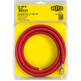  REFCO CL-60-R Szervíztömlő 150cm 1/4" SAE-R (Piros) 9881260