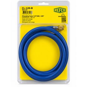   REFCO CL-120-B Szervíztömlő 300cm 1/4" SAE-B (Kék) 9881249