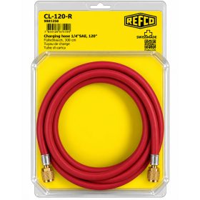   REFCO CL-120-R Szervíztömlő 300cm 1/4" SAE-R (Piros) 9881258