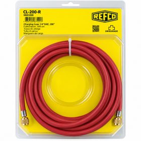   REFCO CL-200-R Szervíztömlő 500cm 1/4" SAE-R (Piros) 9883280