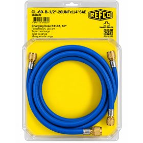   REFCO CL-60-B-1/2-20 Szervíztömlő 150cm SAE-B (Kék) 9884621