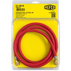   REFCO CL-48-R Szervíztömlő 120cm 1/4" SAE-R (piros) 9881261