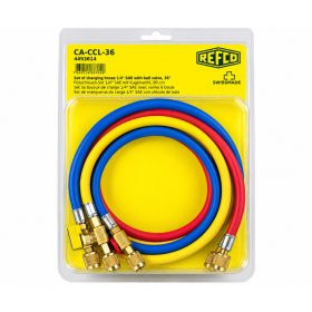   REFCO CA-CCL-36 Szervíztömlő klt. csapos (RBY) 90cm 4493614