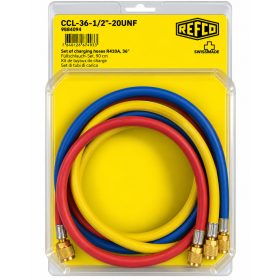 REFCO CCL-36-1/2-20 Szervíztömlő klt. (RBY) 90cm 9884094