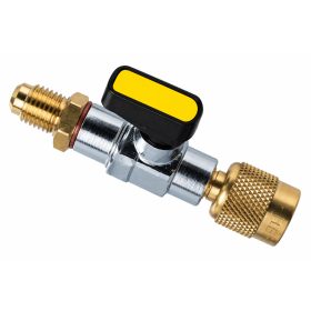 REFCO CA-1/4" SAE-Y sárga Szervízcsap 4493738