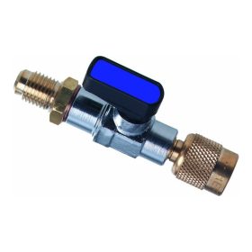 REFCO CA-1/4" SAE-B kék Szervízcsap 4493525