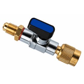 REFCO CA-1/4" SAE-B kék Szervízcsap 4493525