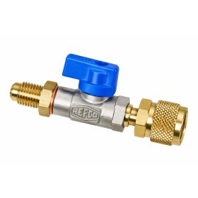   REFCO CA-1/4"SAE-5/16" SAE-B kék Szervízcsap 4661156