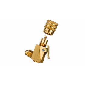   REFCO V-35012-412 Gyorscsatlakozó Schrader szelep (1/4"-5/8") (90°) 4676633