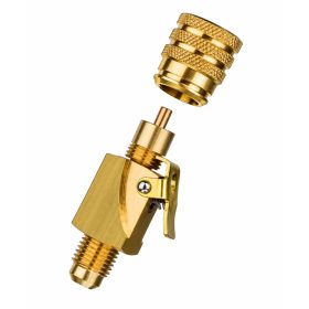   REFCO V-35410 Gyorscsatlakozó Schrader szelep egyens R410 4666336