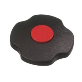 REFCO M2-7-SET-R Manométer forgatógomb Piros 4677826