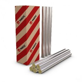   Paroc ALU kasírozott csőhéj 50x22-28mm (falxcső) 1,2m/szál