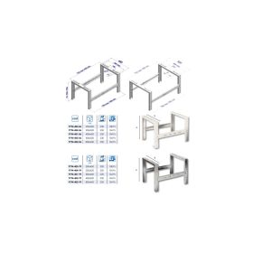   VECAMCO CUBE 400x450 mm klímatartó állvány hóhatár konzol