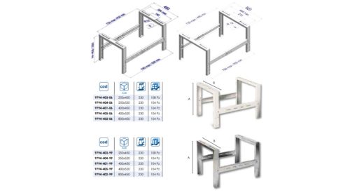 VECAMCO CUBE 400x520 mm klímatartó állvány hóhatár konzol