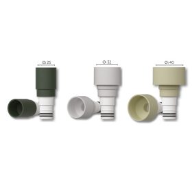 VECAMCO Csatlakozó vég 32mm