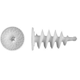   Csavarmenetes Polisztirol dübel  80mm-es, TORX-40 (4db/csom)