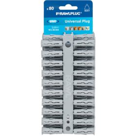   RAWL UNO Műanyag tipli univerzális 10x36 mm (80db/bliszter)