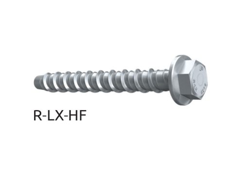 Betoncsavar, hatlap fejű, 7,5x50mm (6mm furat) CE-ETA Rawlplug R-LX-06x050-HF-ZP 100db/dob