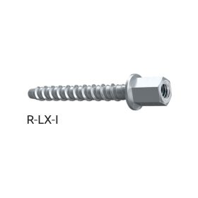   Betoncsavar, hatlap fejű belső menettel 7,5x35mm M8 (6mm furat) CE-ETA R-LX-06x035-I08-ZP 100db/dob