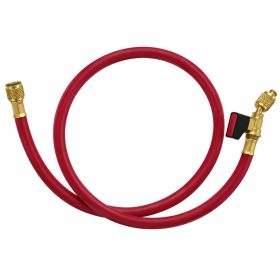 Szervíztömlő csappal piros VALUE VRP-C 900mm