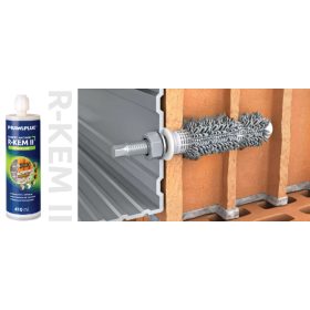   POLIESZTER kétkomponensű ragasztó 175ml Rawlplug R-KEM-II-175