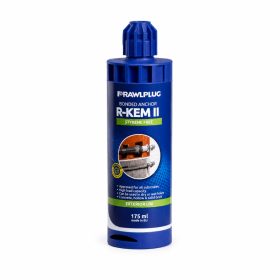   POLIESZTER kétkomponensű ragasztó 175ml Rawlplug R-KEM-II-175