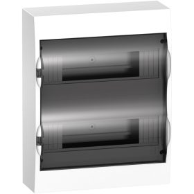   Elosztó doboz falon kívüli 2x12modul átlátszó ajtó IP40 DB212S