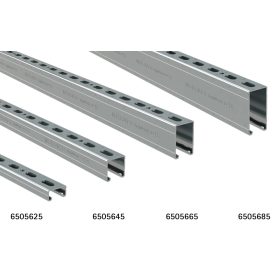Szerelősín 3m - 41 x 62 / 2.5 mm Walraven BIS RapidStrut