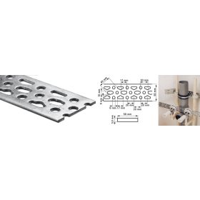 Walraven Bismat multiprofil csőrögzítő 50x3mm 2fm/db