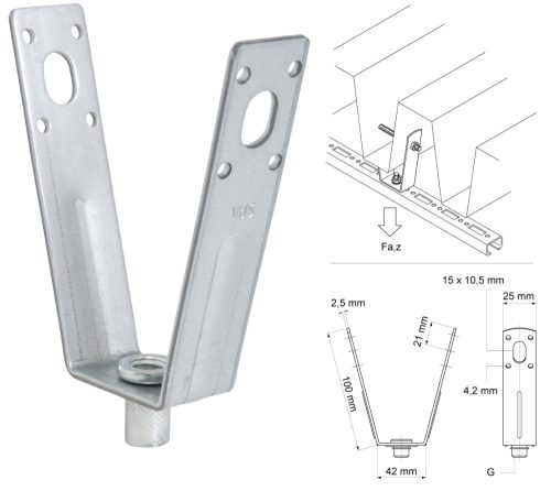 Walraven BIS Trapézfüggesztő M10