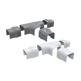 OPTIMA DT75 dekorcsatorna T idom 74x56 antracit