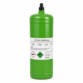   R134A hűtőközeg 2L újratölthető palackban (2000g/palack)