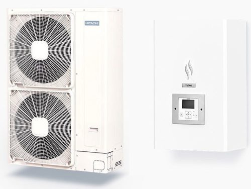 HITACHI Yutaki S RWM-8.0N1E / RAS-8WHNPE 20 kW 3 fázisú levegő-víz hőszivattyú szett (R410A)