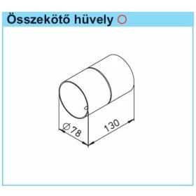 HELIOS FRS-VM 75 FRS FlexPipe plus - Csőösszekötő NÁ75