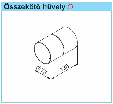 HELIOS FRS-VM 75 FRS FlexPipe plus - Csőösszekötő NÁ75