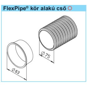 HELIOS FRS-VD 75 FRS FlexPipe plus - Véglezáró NÁ75